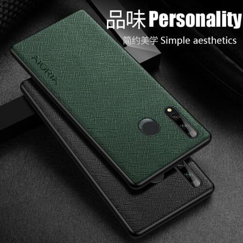 Case for Huawei P30 lite coque fundas Soft TPU + Hard PC 3in1 Resistance PU leather Case for Nova 4E