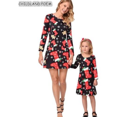 CHILDLAND POEM Matching Dresses For Mom And Daughter