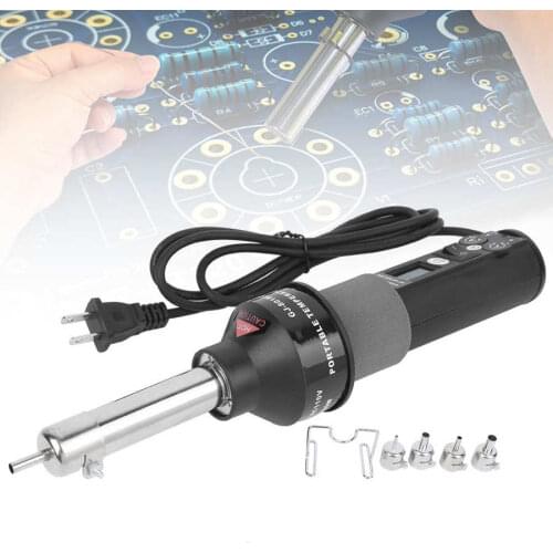 Electric Hot Air Station Hot Air Gun Soldering Station Digital Display Thermostat DIY Equipment US Plug AC 110V