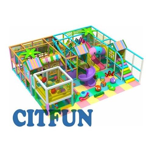 Hot Sale Colorful Kids Soft Indoor Playground Equipment Area IP-003A