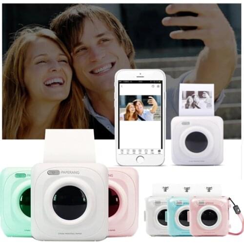 PAPERANG 300DPI Pocket Mini Portable Thermal Printer Bluetooth Photo Picture Printer for Mobile Camera Android iOS Gift P1 P2