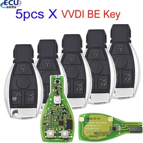 XHORSE VVDI 3B 315MHZ/433MHz BGA/NEC Key For Benz Remote Key Chip Improved Version Smart Key With Logo