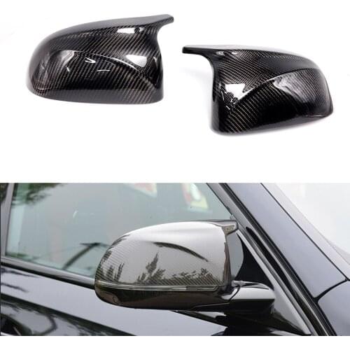 Rearview Cap High-quality Upgrade M Style Shells Real Carbon Fiber Mirror cover for BMW x3 x4 x5 x6 x7 G01 G02 G05 G06 g07 18-22
