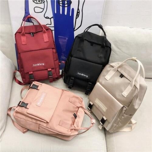 Fashion Backpack New Trend Women Backpack Travel Female Student Teenager Girl Schoolbags Women Shoulder Bag