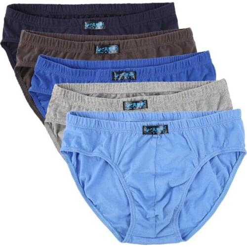 Large size Modis Mens Underwear Mens Trousers Large size Briefs Mens pants in the waist pants Breathable pants Size L- 6XL