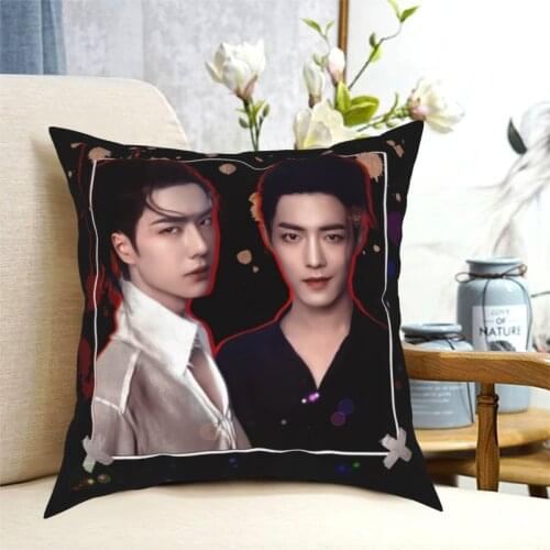 The Untamed Modao Zushi Pillowcase Printing Polyester Cushion Cover Gift Throw Pillow Case Cover Home Drop Shipping 45X45cm