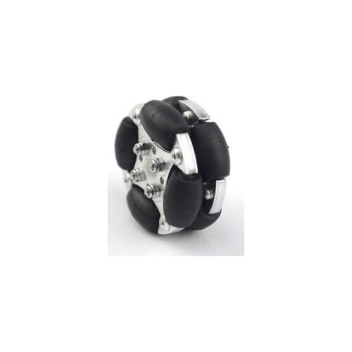 NEW 1PC 48mm double aluminum omnidirectional wheel 14148