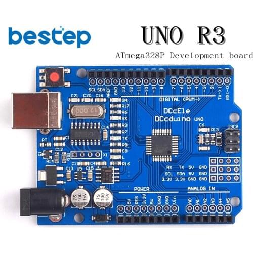 One set Development Board ATmega328P CH340 CH340G For Arduino DIY KIT With Straight Pin Header (NO USB CABLE)