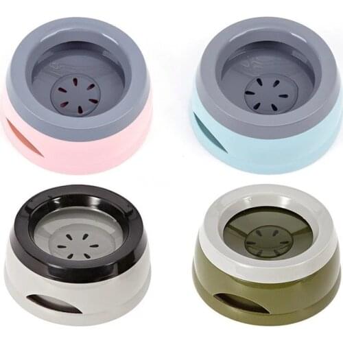 Pet Dog Bowls Floating Not Wetting Mouth Cat Bowl No Spill Drinking Water Feeder Plastic Portable Dog Bowl Pet Supplies