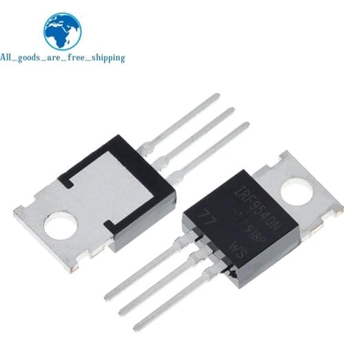10PCS IRF9540N IRF9540 P-Channel Power MOSFET 23A 100 V TO-220