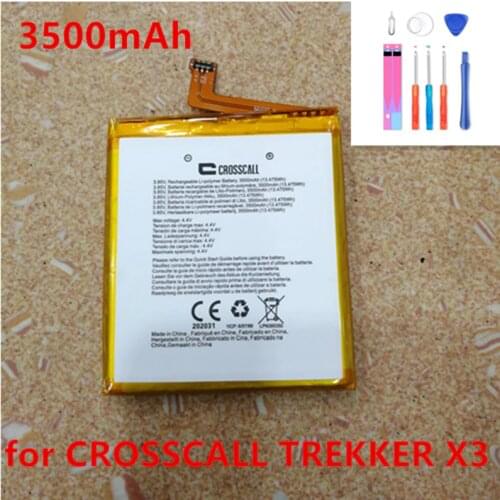100% NEW original High Quality for CROSSCALL TREKKER X3 CORE-X3 Li-ion Phone Battery 3.8V 3500mAh LPN385350