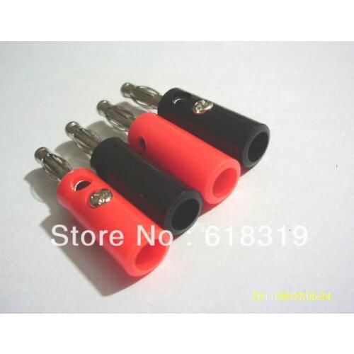 200 pcs high quality banana plug for 4mm Binding Post Speaker