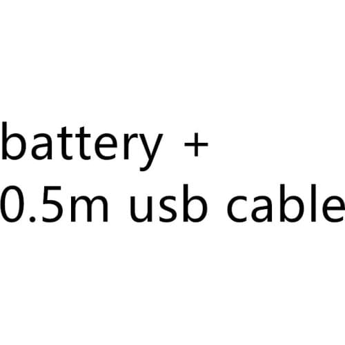 Battery and 0.5m cable