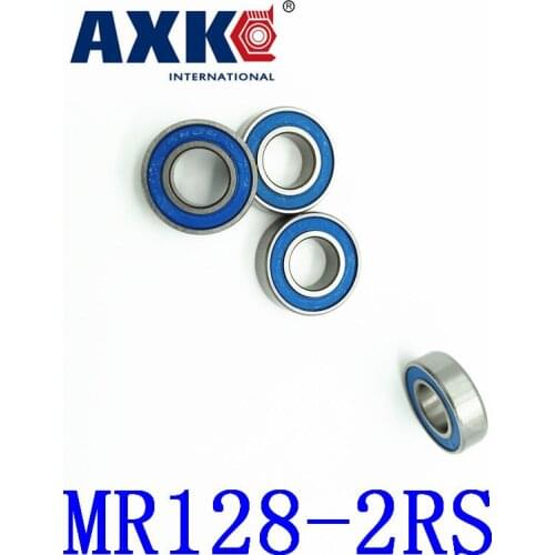 Axk Factory Direct Sale High Quality Bearing ( Blue Rubber Sealing Cover ) Mr128-2rs Mr128 Rs L-1280 678rs 8*12*3.5 Mm