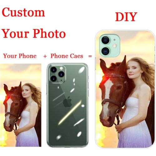 Custom Your Case for Huawei Honor 9A 9S 9C 9X Lite X10 Max V20 V30 30 30S Play 3E 4T Pro Plus Customized Picture Name Photo DIY