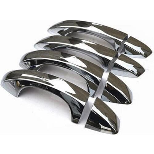 FUNDUOO For Seat Leon MK3 2013 2014 2015 2016 2017 2018 New Chrome Car Side Door Handle Cover Trim Sticker Free Drop Shipping