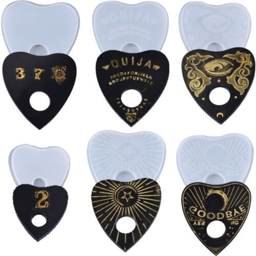 Divination Tray Psychic Board Casting Silicone Mould DIY Crafts Making Tool Crystal Epoxy Resin Mold