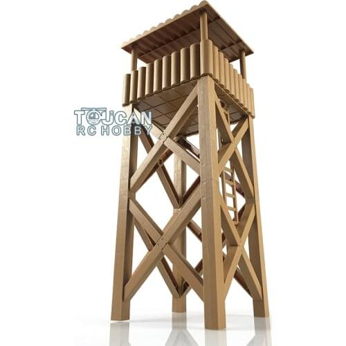 Henglong 1/16 Plastic DIY Watchtower for RC Tank Model Military Armored Car TH17166
