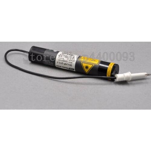 MELLES GRIOT 05-LHP-211-1 He-Ne laser head wavelength 632.8 nm maximum power less than 5 mW without power supply