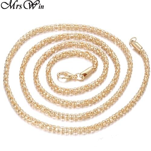 Золотые цепочки Mrs win China At AliExpress