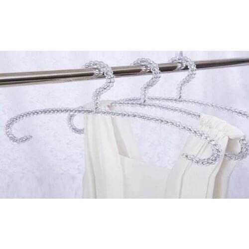 20pcs/lot new crystal coat rack acrylic coat rack anti-skid clothing store rack easy to use