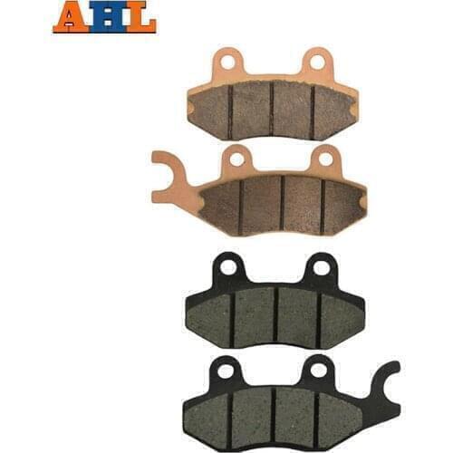 Motorcycle Front Brake Pads for KAWASAKI ATV KVF750 B/E Brute Force (4x4) Hardwoods Green HD 2005-2010 Brake Disc Pad