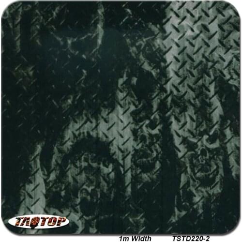 1m 50Sq TSKA220-2 Skull PVA Water Transfer Film Film Hydro Graphic Film Water Transfer Printing Film