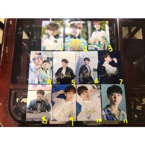 Hand signed IDOL PRODUCER NINE PERCENT YOU CHAGN JING autographed photo 4*6 052018