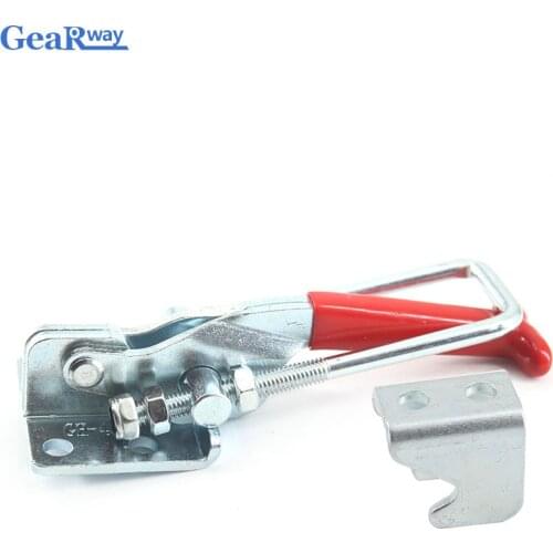 GH-431 Door Latch Toggle Clamp 318kg Holding Capacity Toggle Clamp for Woodworking Quick Release Hand Tool Clamp