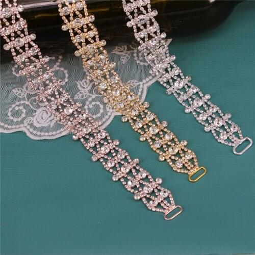 Rhinestone Bridal Belt Bridesmaid Sash Crystal Headband Wedding Belt Women Dress Accessories