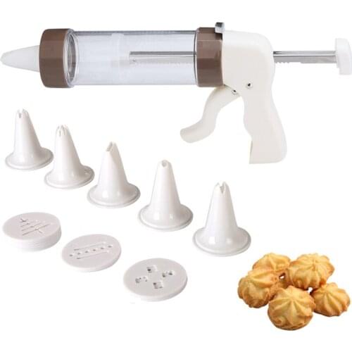 Biscuit Cookie Flower Mold Stencil Stencil Gun Thickening Set A Variety Of DIY Baking Cake Tools