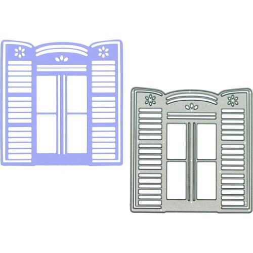 Vintage European Window Pattern Metal Cutting Dies Scrapbooking Craft Stuff Handmade Paper Card Decorating Punch Stencil