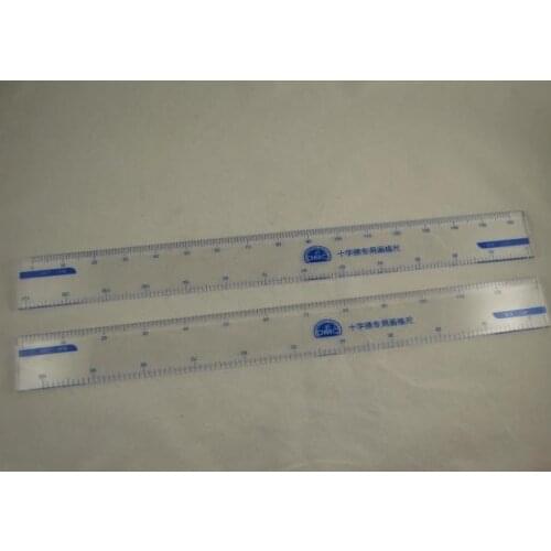 1pcs plastic ruler draw grid for aida 14ct 11ct 9CT good tool for count cross x stitching sewing DIY tool craft needlework plus