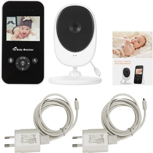 2.4G Wireless Baby Sleeping Monitor Digital Camera Video Monitor 2.4 In LCD Baby Monitor Built-in Microphone Speaker 2-Way Talk