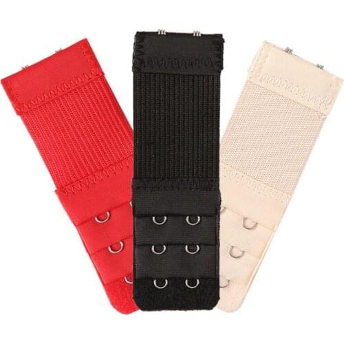 2 Hook Bra Extender For Womens Elastic Bra Extension Strap Hook Clip Expander Adjustable Belt Buckle Intimates 1Pcs