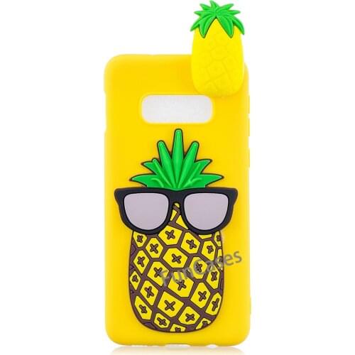3D Cartoon Cat dog panda Soft Silicone Case For Samsung Galaxy S10 Lite Cases ase Silicone Translucent Soft TPU Coque Cover