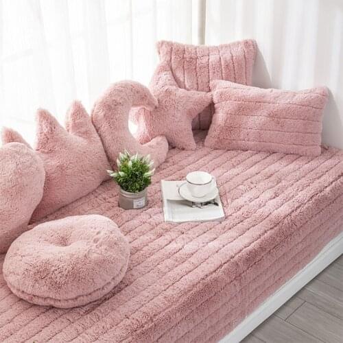 White Green Sheepskin Shaggy Plush Carpet Floor Soft Fluffy Sofa Beside Window Mats Faux Fur Modern Area Rugs for Living Room