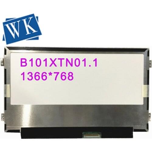 Free Shipping B101XTN01 B101XTN01.1 M101NWN8 R0 N101BGE-L31 HSD101PHW1-A00 10.1" LED LCD Screen Panel WXGA HD 1366X768 Slim