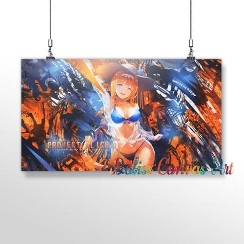 Anime Alice Sword Art Online Poster Pictures Home Decoration Paintings Canvas HD Prints Wall Art Modular Living Room Framed