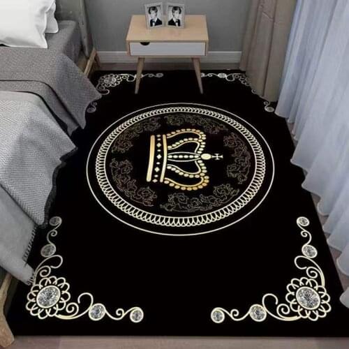Nordic 3D printing Carpet Kids Bedroom Play Mat Soft Flannel Memory Foam Area Rugs Home Decorate Large Carpets for Living Room