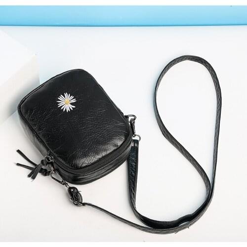 Fashion Women Messenger Bags Flap Flower Crossbody Bags For Girls 2021 New Luxury Soft Shoulder Bag Ladies Designer Women Bag