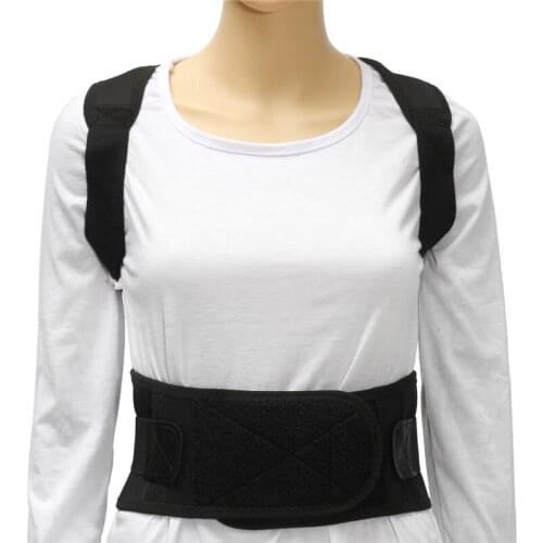 Male Corset Back Posture Corrector Men Lumbar Support Belt Brace Shoulder Support Belt for Posture Support Correction Belt