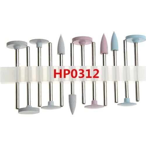 1SET HP0312 Porcelain Teeth Polishing Kit Used for Dental Low-Speed Handpiece Teeth Whitening Oral Hygiene