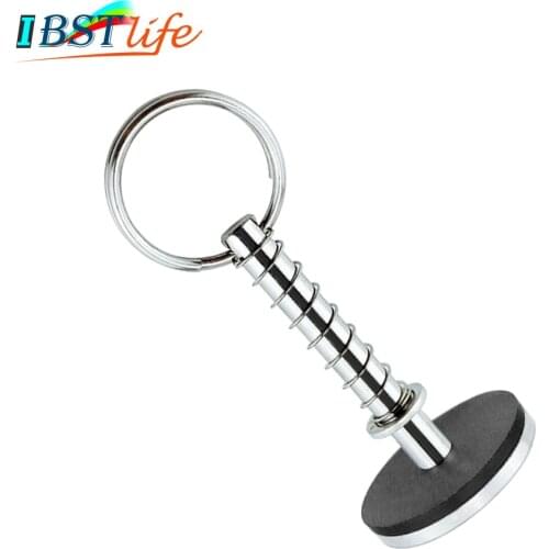 Stainless Steel 316 Hatch Cover Pull Handle Quick Pin Button Boat Yacht Storage Retainer Farm Trailers Wagons Auto Car Trailer