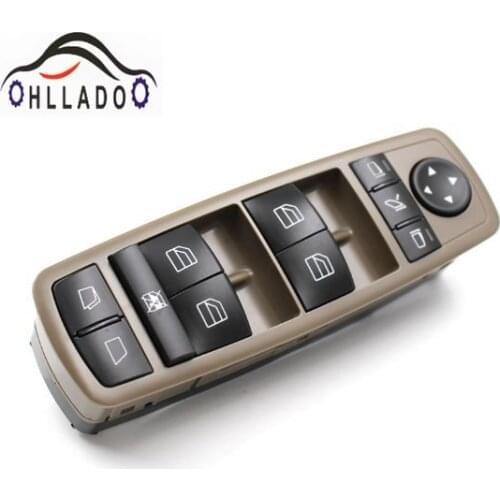 HLLADO NEW Power Window Mirror Switch Control Unit A2518300390 For Benz GL350 GL450 R350 GL320 GL550 R320 R500 R63 2518300390
