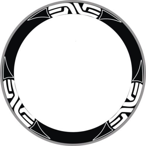 Rims Wheel Stickers FOR 38/40/50/50/55/60/70/88mm Reflective Decals Bike Road Cycle Cycling Wheelset Stickers 700C 2 Wheels