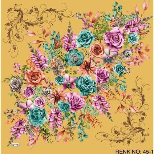 REYYAN SILK OYALIK WRITING (NEW QUALITY)-14673 - RENK-45