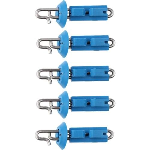 2xSplash Down Fishing Bait Clip Locking Lock Jigging Lure Hook