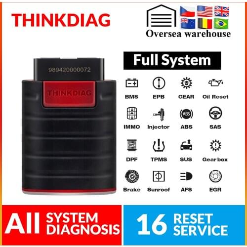 Launch Thinkcar ThinkDiag obd2 Code Reader all system Andriod IOS auto diagnostic tool pk EasyDiag GOLO ICAR AP200 ECU Coding