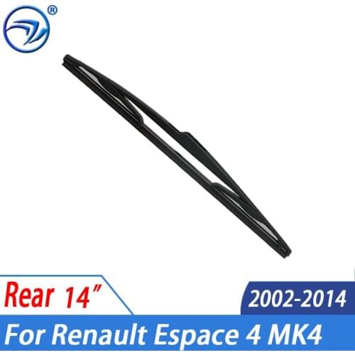 Wiper 14" Rear Wiper Blade For Renault Espace 4 MK4 2002 - 2014 2003 2004 2005 2006 2007 2008 Windshield Windscreen Rear Window